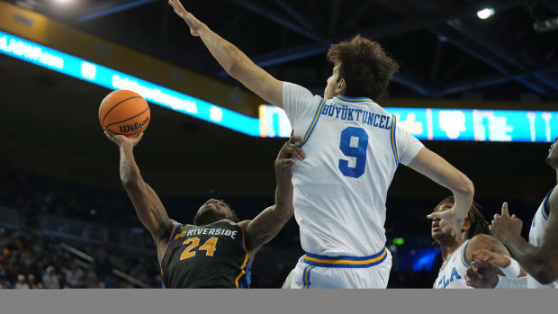 UC Riverside Highlanders Barrington Hargress UCLA basktetball men's Berke Buyuktuncel